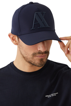 Rubber Logo Baseball Cap